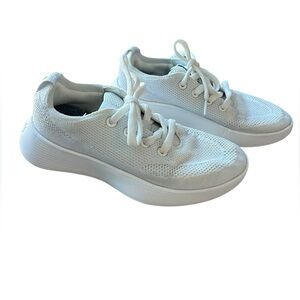 Allbirds Women's Tree Runner Go in Blizzard White Size 6.5